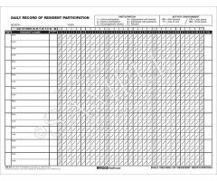 Daily Record of Participation (Continuation Sheet)