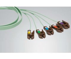 5-Lead SPU ECG Grabber Leadwire Set, AAMI / AHA, 39"