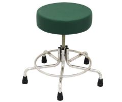MRI Stool w/ Rubber Tips Dark Blue Upholstery