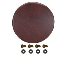 Seat Assembly for Stool complete. Green Naugahyde, Non-Magnetic