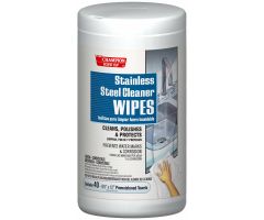 Champion Stainless Steel Champion Wipes, 9-1/2" x 12", 40 Ct.