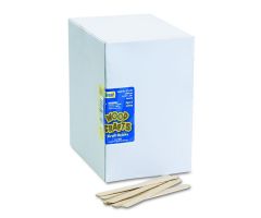 Economy Natural Wood Craft Sticks, 4-1/2" x 3/8"