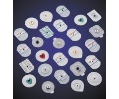 Snap Style ECG Electrode, Square, Solid Gel