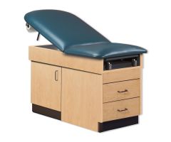 TABLE, EXAM, MANUAL, 400 LBS, 2 DRW, 1 DOOR, CNO88701MP3SB