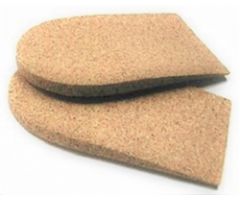 Rubber Cork 3mm Heel Lift, 10 Count - Small