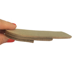 Cork Adjustable Heel Lift, 2 Lifts