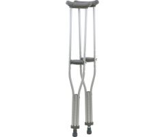ProBasics Aluminum Underarm Crutches (Adult, 5'2" - 5'10"), 8/CS