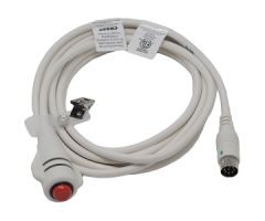 10-ft. DuraCall TekTone 8-pin DIN Plug Single Call Cord, White