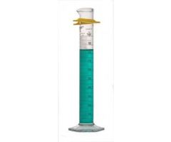 Class A TD Cylinder with Reverse Graduation, Bumper, Reverse Scale, 100 mL