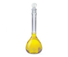Class A Volumetric Flask with Glass Pennyhead Stopper, 25mL