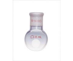 Bantam-Ware Single-Neck Heavy-Wall Round-Bottom Flask, 19/22 ST Joint, 10mL