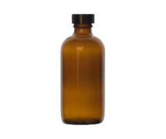 Kimble Amber Glass Round Bottles  CSX5120120V25