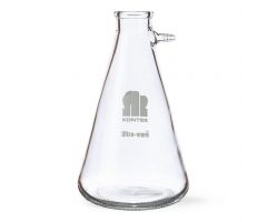 ULTRA-WARE Heavy-Wall Safety-Coated Glass Filtering Flask, 125mL