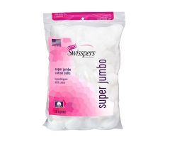 Swisspers Premium Cotton Balls Super Jumbo Size 70 Ct