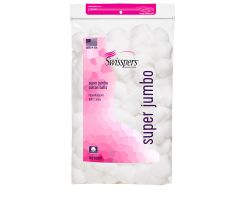 Swisspers Premium Cotton Balls Super Jumbo Size Display Box 140 Ct