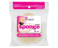 Swisspers Premium Walnut Exfoliating Sponge 1 Ct