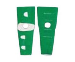VasoPress DVT Thigh Garment, Green, Size L