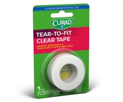 CURAD Transparent Adhesive Plastic Tape CUR26201C