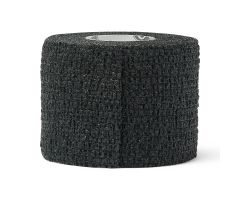 CURAD Performance Series Cohesive Athletic Bandages, Black, 2" x 6 yd.