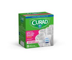 CURAD Stretch Rolled Gauze, 3" x 4.1 yd.