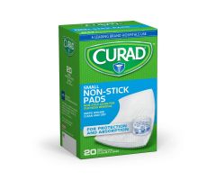 CURAD Sterile Nonstick Pad, 2" x 3", 20/Box