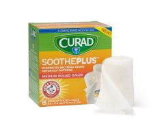 3" x 2.5 yd. CURAD SoothePlus Prosorb Rolled Gauze