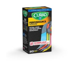 CURAD Performance Series Antibacterial Bandages CUR5019