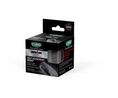 CURAD Performance Series IRONMAN Self-Adherent Wrap, Black, 2"