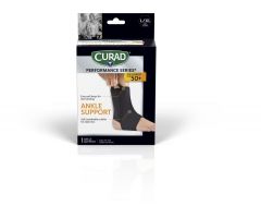 CURAD Neoprene Open Heel Ankle Support, Seniors, Size L/XL