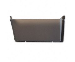 Smoke Letter-Sized Unbreakable DocuPocket Single Pocket Wall File Holder