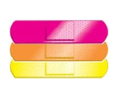 Neon Stat-Strip Adhesive Bandages by Derma Sciences DER1076413H