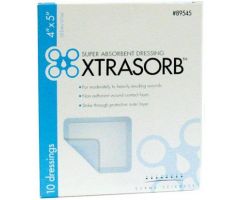 Classic Xtrasorb Super-Absorbent Dressing, Sterile, 4" x 5" DER89545Z