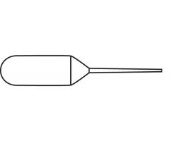 Transfer Pipet, 5.8mL, Fine Tip, 157mm, Sterile, 20/Pack, 20 Packs / Unit