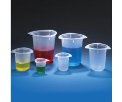 3-Corner Graduated Polypropylene Beaker, 1000 mL