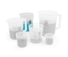 Diamond Essentials Griffin-Style Low-Form Beaker with Handle, Polypropylene, 1000mL