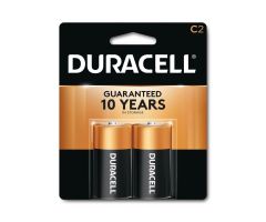 Duracell Coppertop Alkaline Batteries, C
