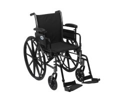 Drive K316A Cruiser III Wheelchair-Desk Arms-Elevating Leg Rests-16"
