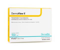 DermaView II Transparent Film Dressings by Dermarite Industries