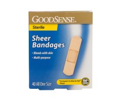 GoodSense Sheer Adhesive (3/4" X 3") 40 Ct