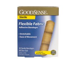 GoodSense Flexible Fabric (3/4" X 3") 30 Ct