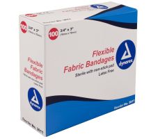 Adhesive Fabric Bandages by Dynarex Corporation DYA3611
