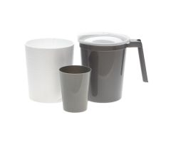 Water Pitcher Kit with Tumbler and Outer Foam Jacket, Includes Graphite Pitcher DYND80535, Graphite Tumbler DYND80454 and Outer Foam Jacket DYND80532, Shrink-Wrapped