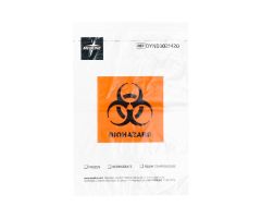 Zip-Style Biohazard Specimen Bag with Pocket, 6" x 9" DYND30261H