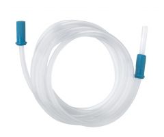Sterile Universal Suction Tubing with Scalloped Connectors, 3/16" x 6'