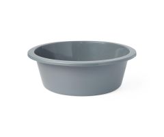 Round Plastic Washbasin, Graphite, 4.25" x 10.75", 5 qt.