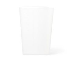 Graduated Triangular Intake/Output Container, Translucent, 1000 mL