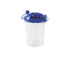 Rigid Disposable Suction Canister with Turret Lid
