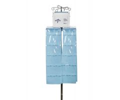 Surgical Sponge Counter Bag Blue
