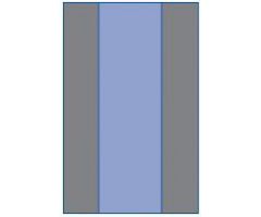 Heavy Duty Table Cover, 50" x 90", Sterile