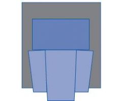 Table Cover with Extension, 80" x 84", Sterile
